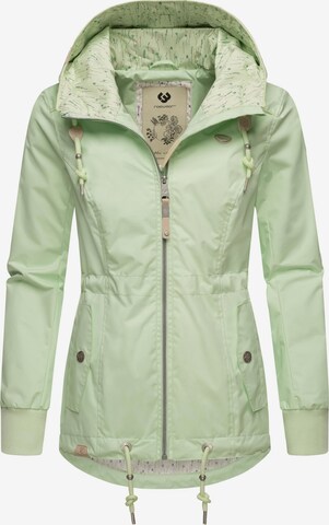 Ragwear Outdoor Jacket 'Danka' in Green: front