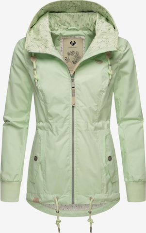 Ragwear Outdoor Jacket 'Danka' in Green: front