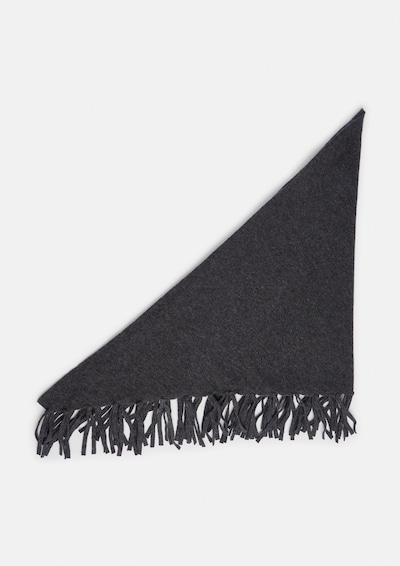 COMMA Foulard en One Size en anthracite, Vue avec produit
