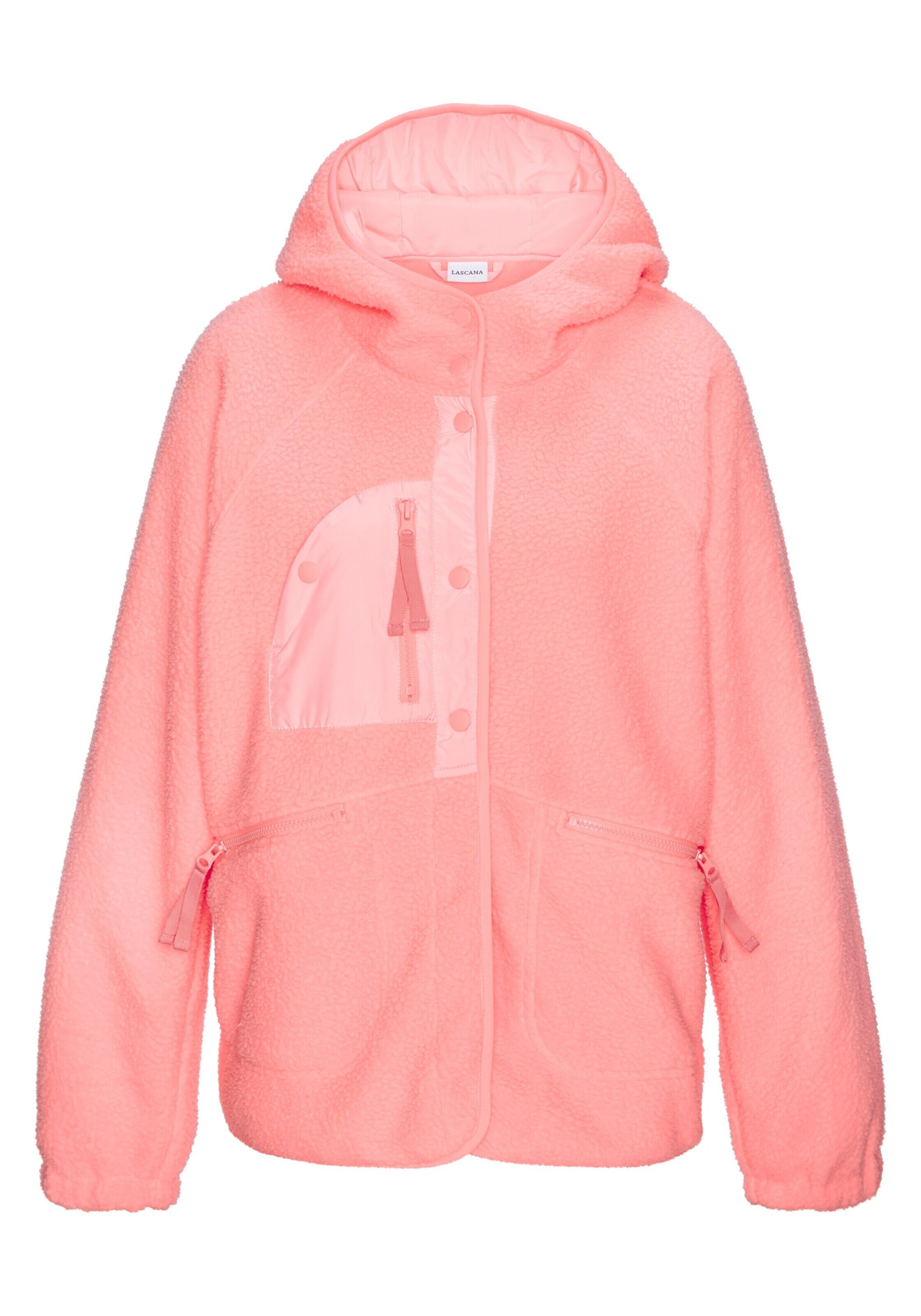 Veste en polaire VIVANCE by LASCANA en orange : devant