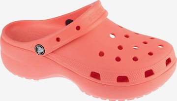 Sabots Crocs en rose : devant