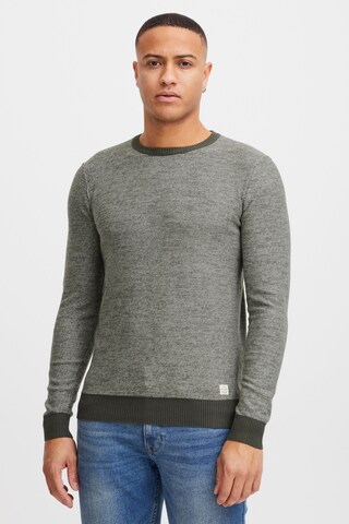 BLEND Sweatshirt 'Nathan' in Grijs: voorkant