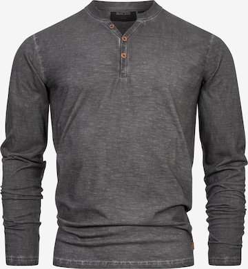 INDICODE JEANS Shirt ' Kilsone ' in Grau: Vorderseite