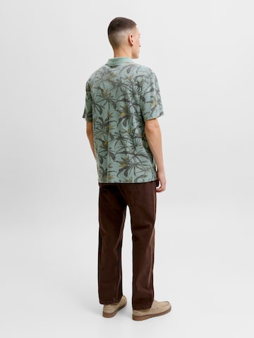 Tricou 'JPRBLUHAWAII' de la Jack & Jones Premium pe verde