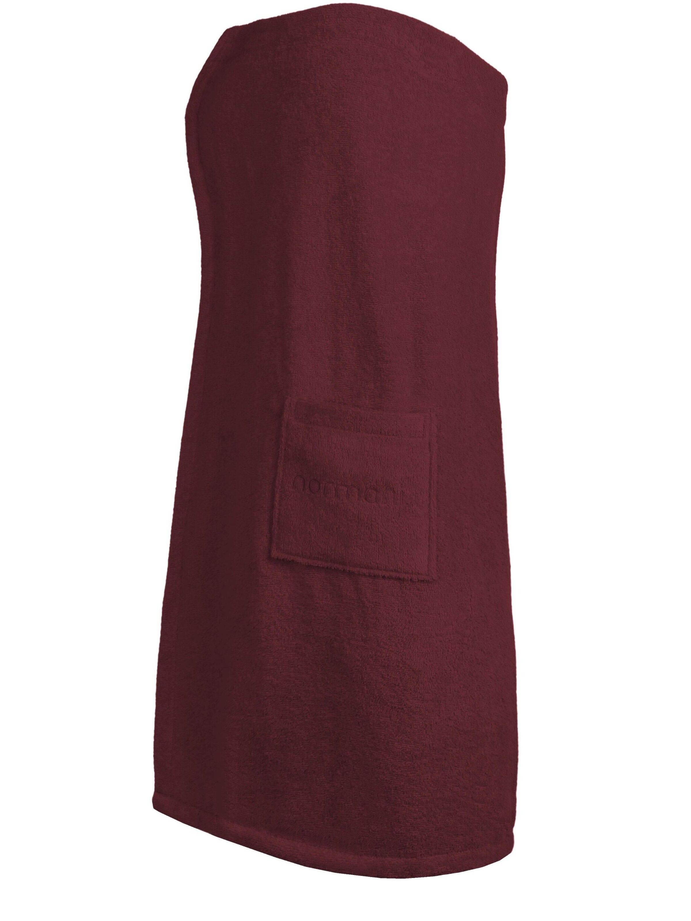 normani Badjas kort 'Mardin' in Rood