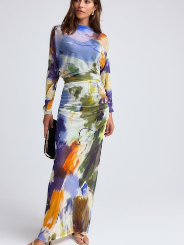 Robe Next en bleu : devant