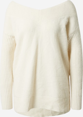 River Island Sweater in Beige: front