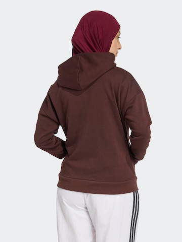 Felpa sportiva di ADIDAS SPORTSWEAR in marrone