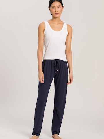 Pantalon de pyjama 'Sleep&Lounge' Hanro en bleu