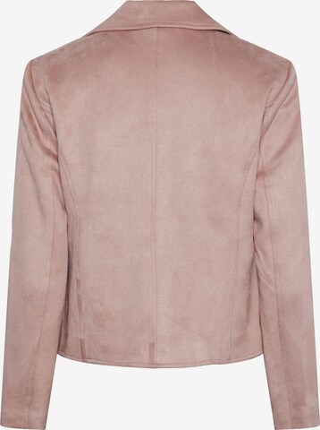 Veste mi-saison 'BEMINDA' PIECES en rose