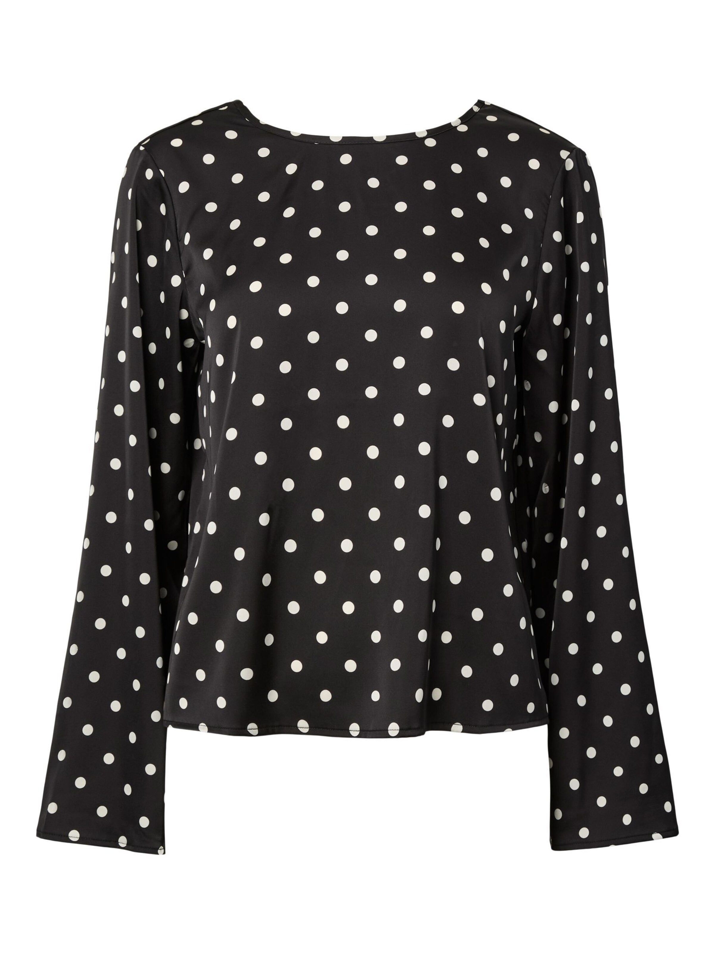 PIECES Blouse 'PCJYTTA' in Black: front