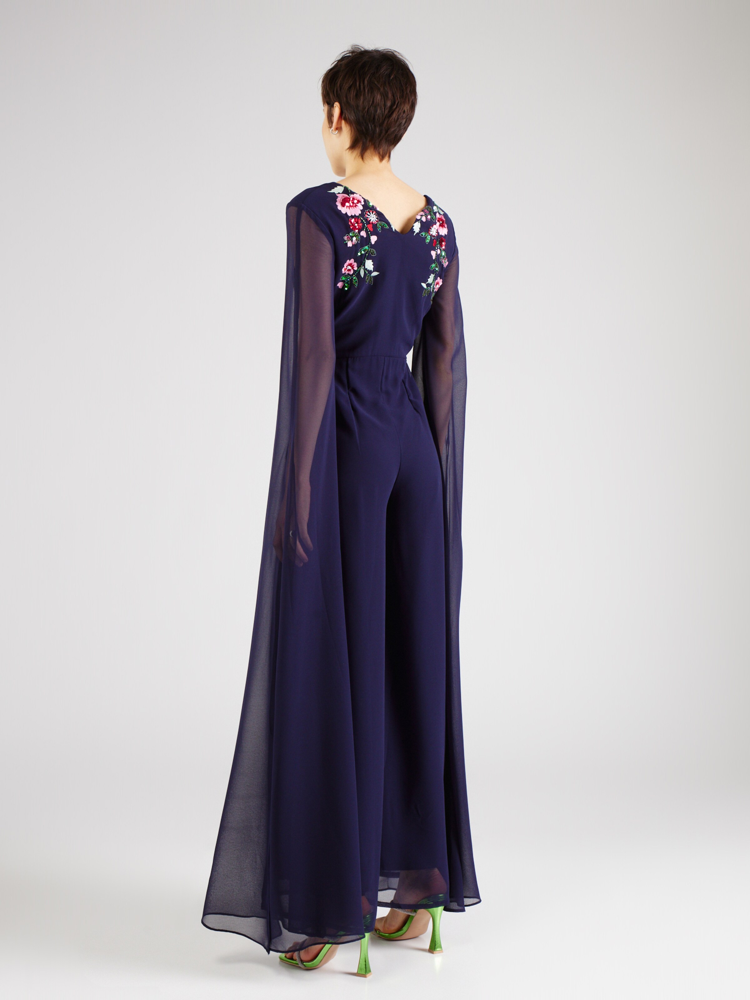 Frock and Frill Jumpsuit in Navy ABOUT YOU