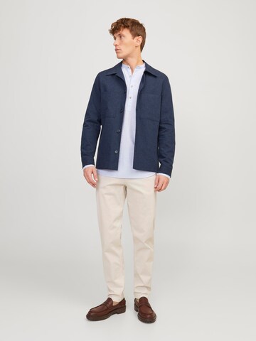 JACK & JONES Slim fit Between-season jacket 'Riviera' in Blue