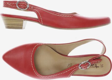 TAMARIS Sandals & High-Heeled Sandals in 38 in Red: front
