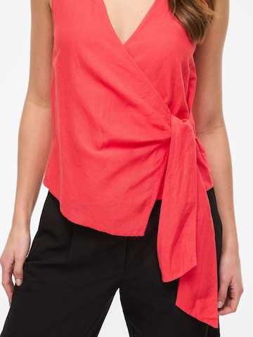 Haut 'VIPrisilla' VILA en rouge