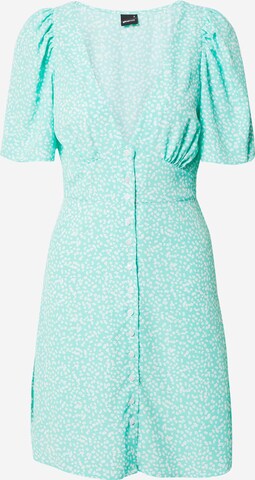 Gina Tricot - Vestidos camiseiros 'Carola' em verde: frente