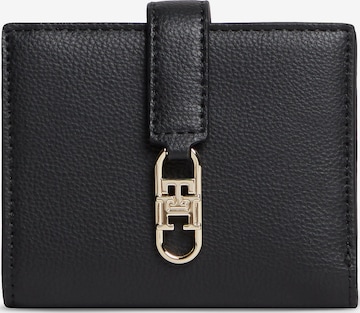 TOMMY HILFIGER Wallet in Black: front