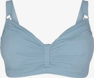 Invisible Hauts de bikini 'DUBLIN' Swim by Zizzi en bleu : devant