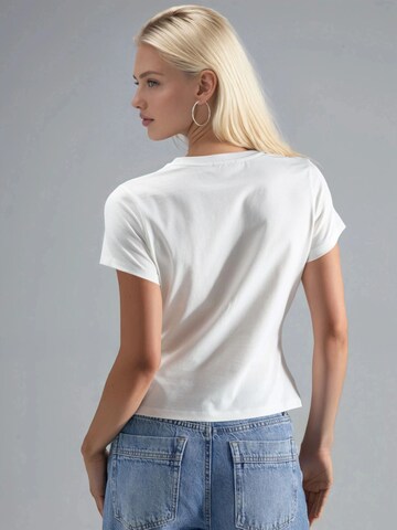 T-shirt Hiccup en blanc