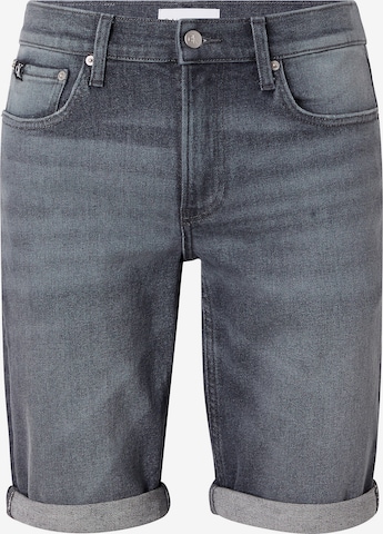Calvin Klein Jeans Slimfit Shorts in Grau: predná strana