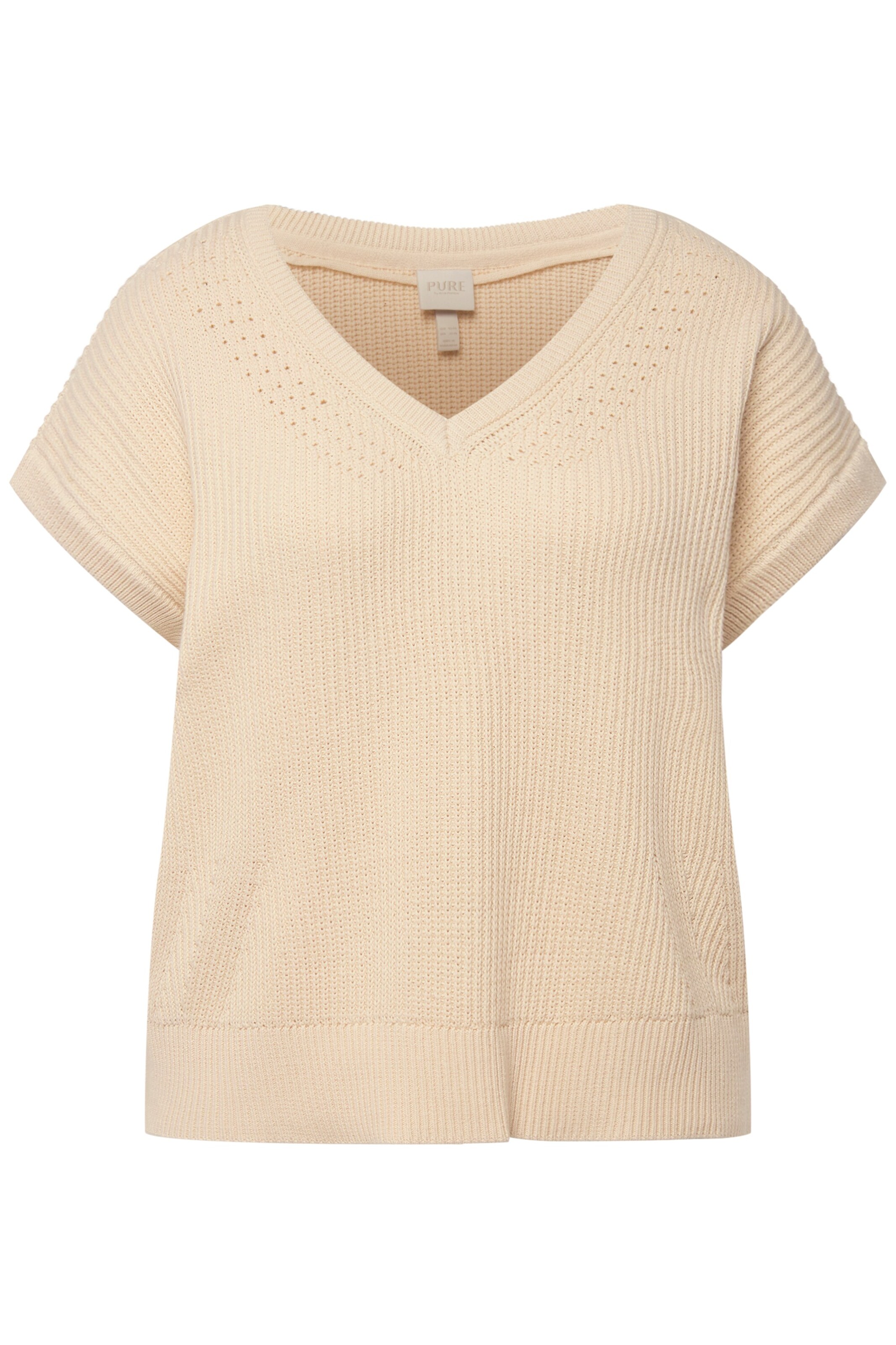 Ulla Popken Trui in Roze: voorkant