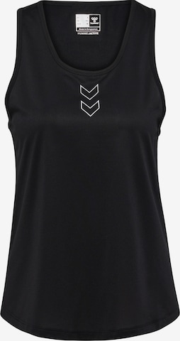 Hummel Sports Top 'COURT' in Black: front