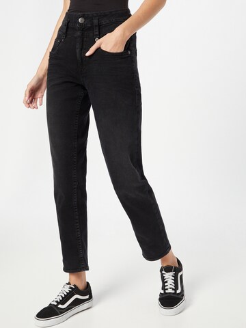 Herrlicher Loosefit Jeans 'Pitch HI' i sort: forside