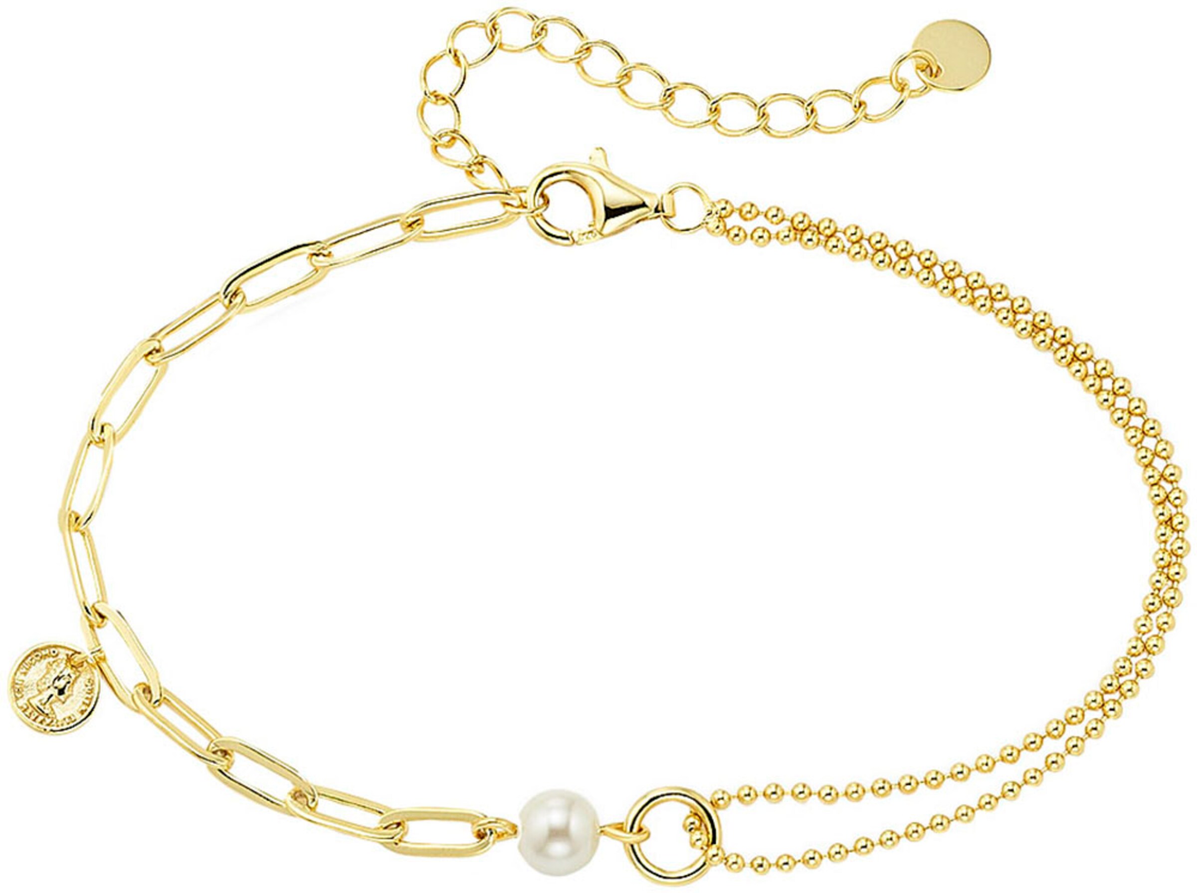 Aniston Bracelet in Gold: front