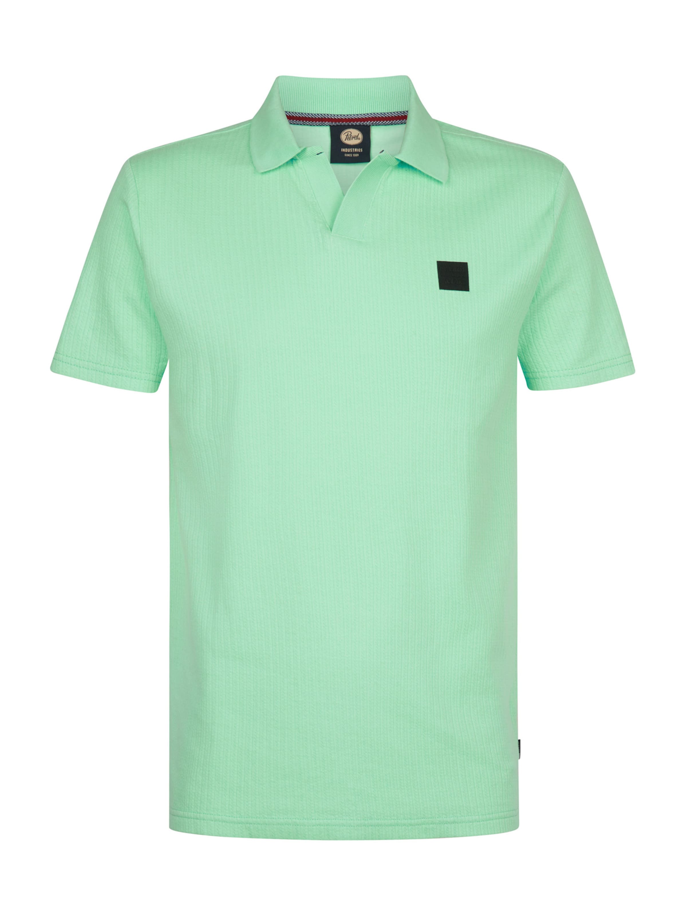 Petrol Industries - Camiseta en verde: frente