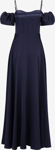 Vera Mont Abendkleid schulterfrei in Blau