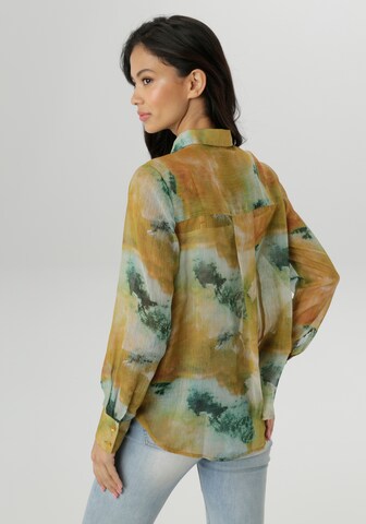 Aniston SELECTED Blouse in Green