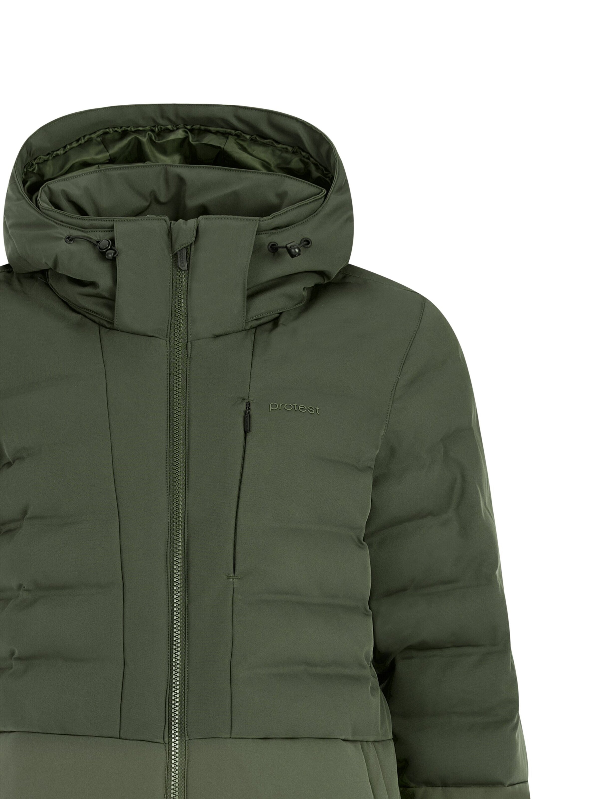 PROTEST Athletic Jacket 'Hazely' in Green