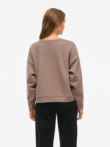 Sweat-shirt 'VIElsk' VILA en marron