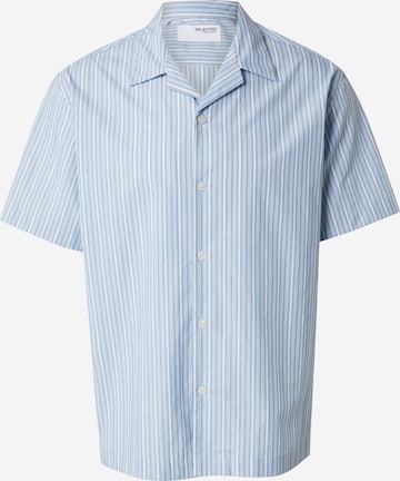 SELECTEDComfort Fit Košulja 'SLHHOLGER' - plava boja: prednji dio