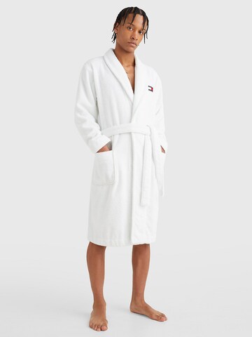 Tommy Hilfiger Underwear Дълъг халат за баня в бяло