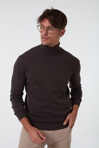 Jimmy Sanders Pullover in Braun: predná strana