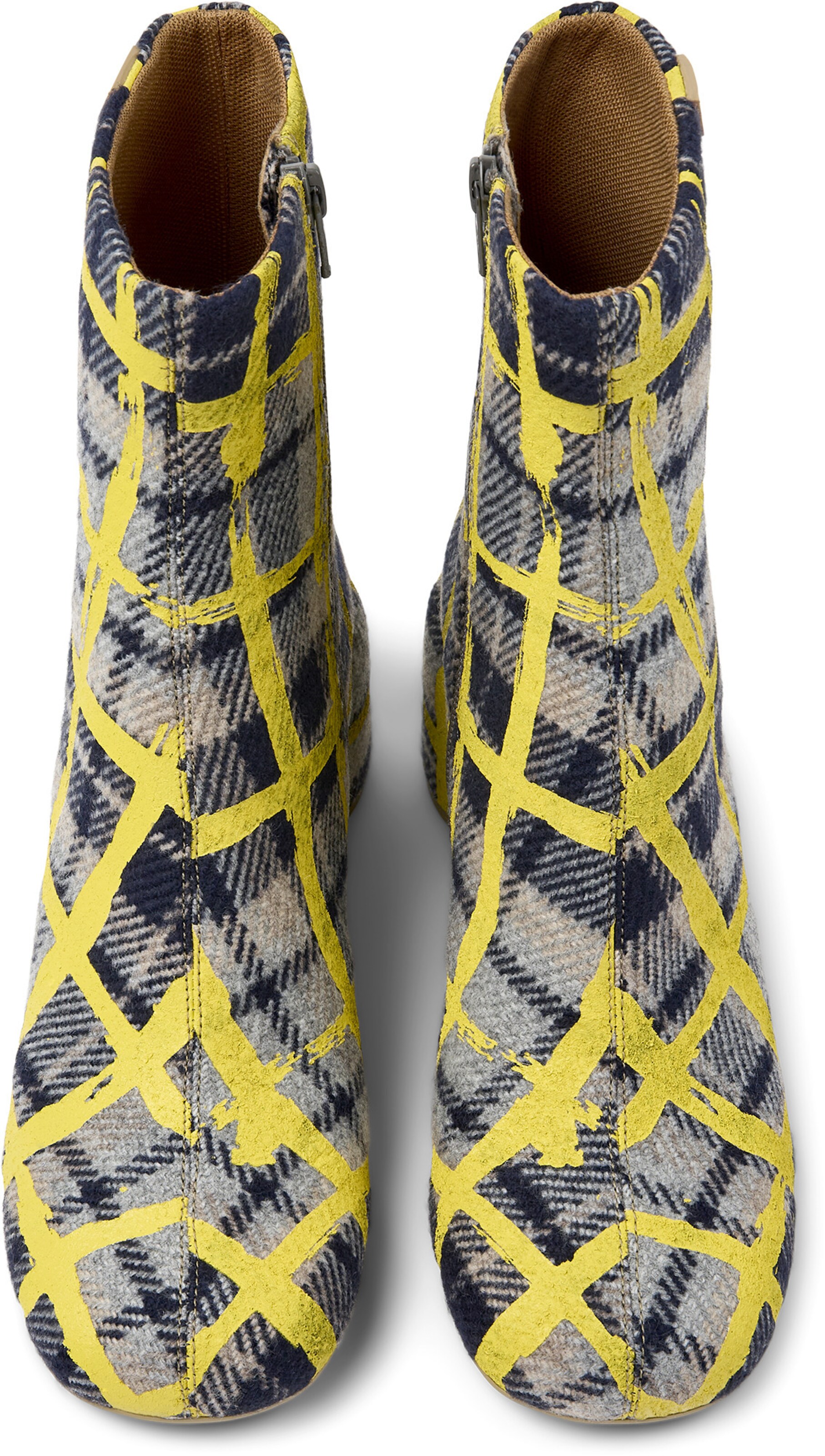 CAMPER Enkellaarsjes 'Niki' in Grijs