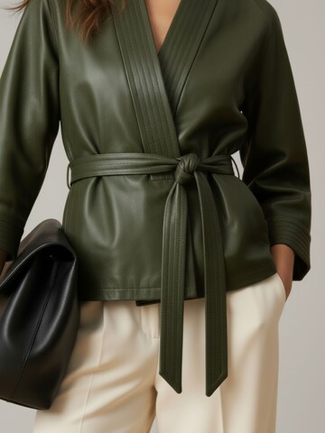 WEARABLE STORIES Blazers 'Kimono' in Groen