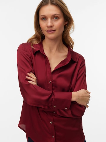 VERO MODA - Blusa 'VMLuna' en rojo: frente