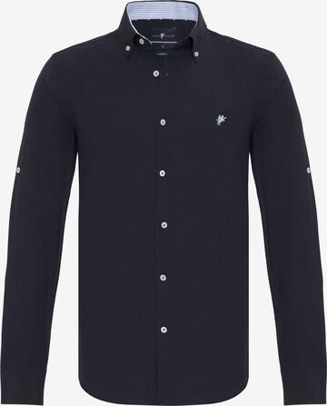 Chemise 'ERLING' DENIM CULTURE en noir : devant