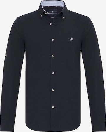 Chemise 'ERLING' DENIM CULTURE en noir : devant