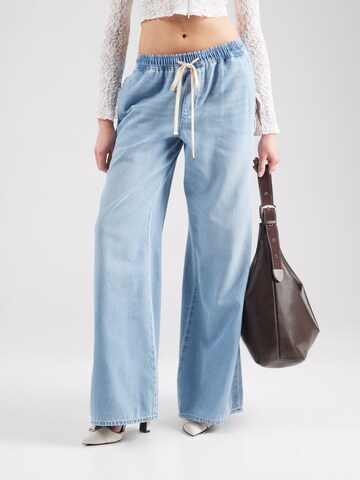 7 for all mankind Wide leg Jeans 'Hana' in Blue: front