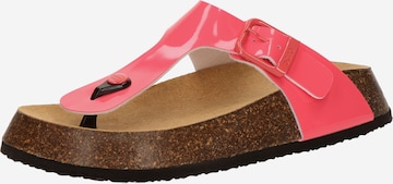 SCHOLL T-bar sandals 'ANAIS 24' in Orange: front