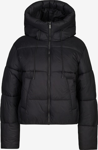 Dine'n'Dance Winter jacket 'Donna' in Black: front