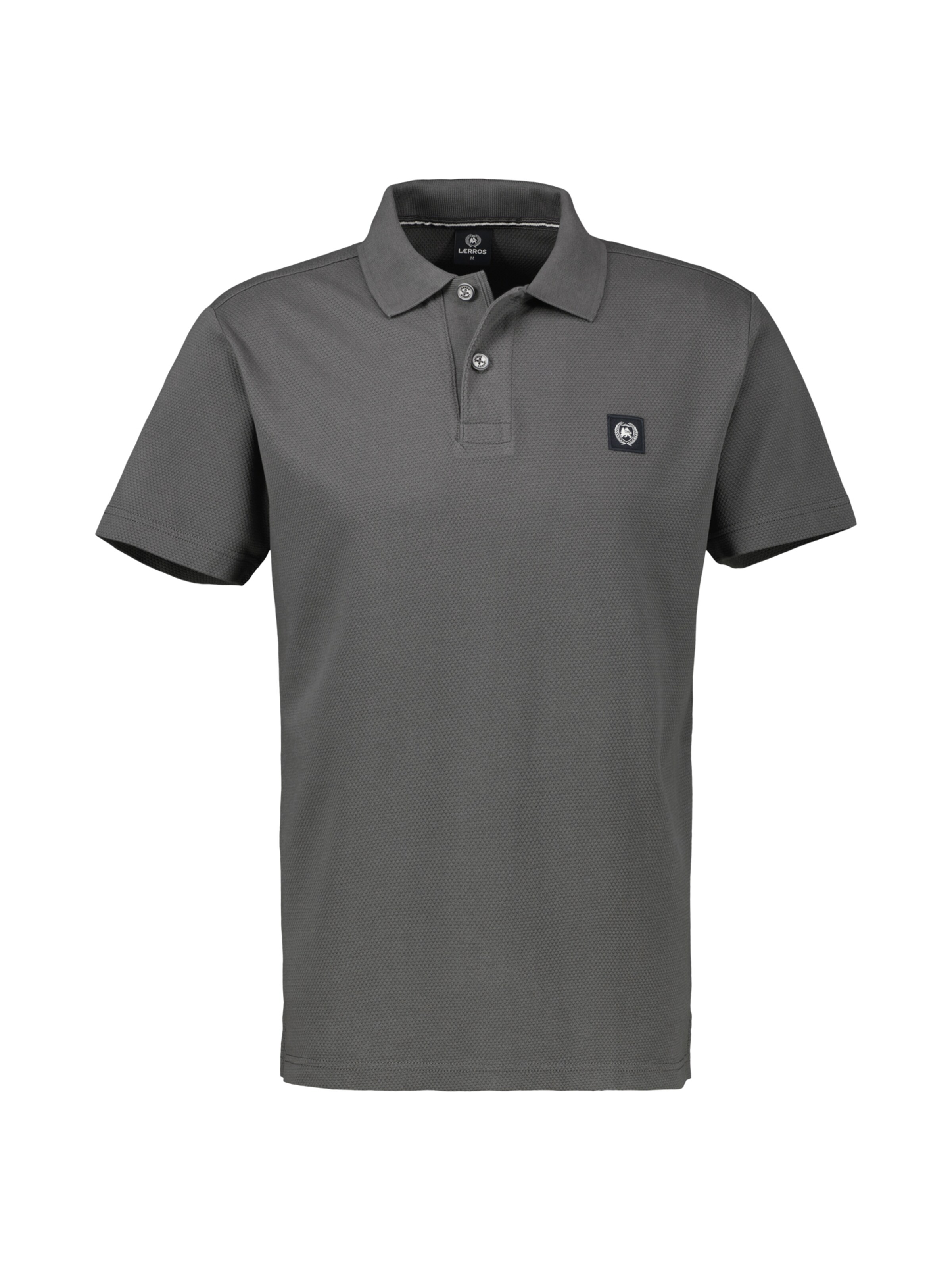 LERROS Poloshirt in Grau: Vorderseite