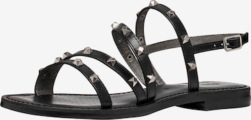 GEOX - Sandalias en negro: frente