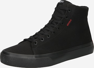 HUGO Sneakers high 'Dyer Hito' i svart: forside