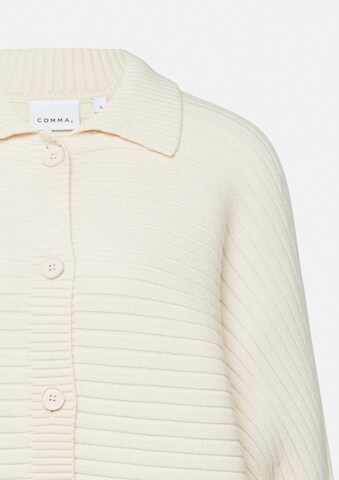 COMMA Strickjacke in Beige