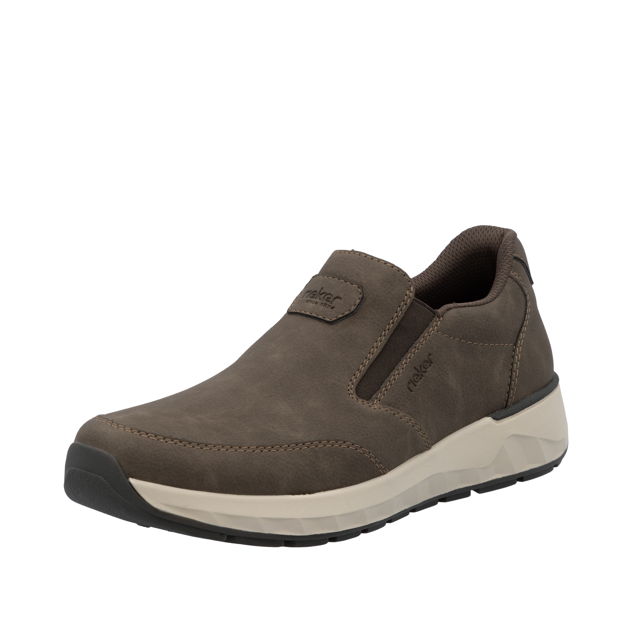 Rieker Slip On in Braun: Vorderseite