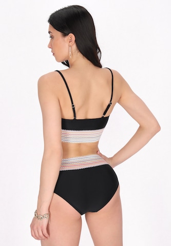 faina - Soutien Bustier Fato de banho em preto